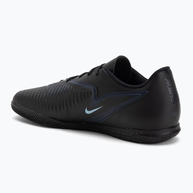 Încălțăminte de fotbal pentru bărbați Nike Phantom 6 Low Club IC black/black 3