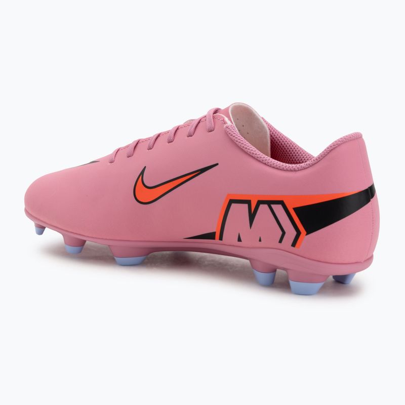 Încălțăminte de fotbal pentru bărbați Nike Mercurial Vapor 16 Club FG/MG magic flamingo/black/total crimson 3