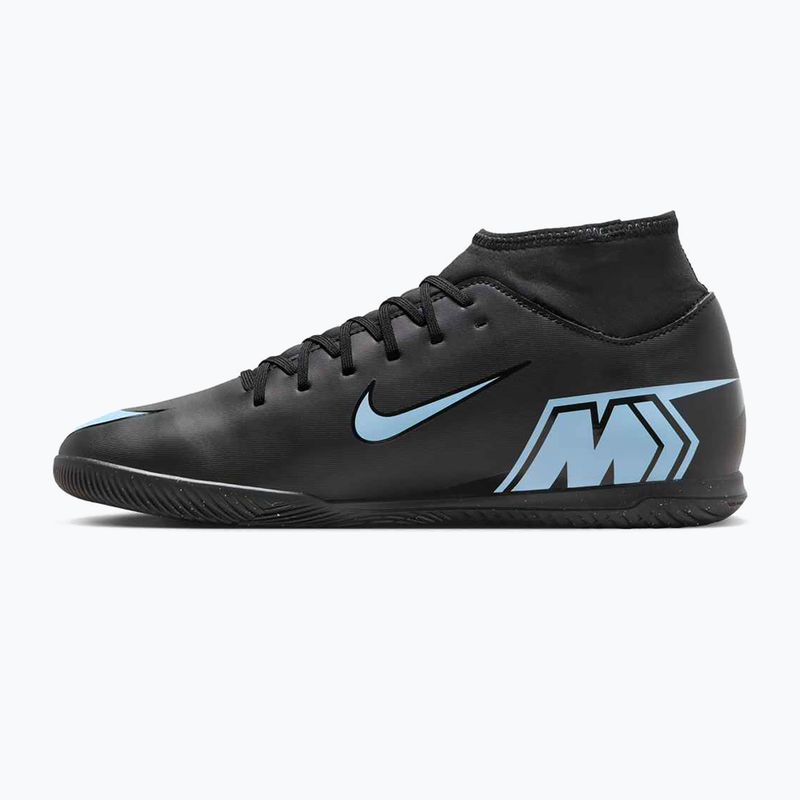Încălțăminte de fotbal pentru bărbați Nike Mercurial Superfly 10 Club IC black/ice blue 9