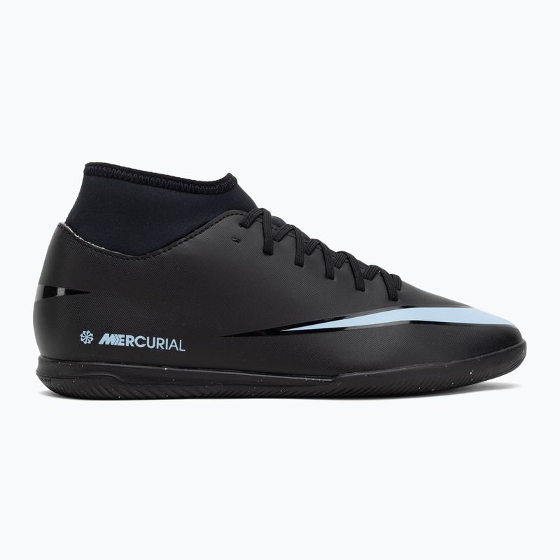 Încălțăminte de fotbal pentru bărbați Nike Mercurial Superfly 10 Club IC black/ice blue 2