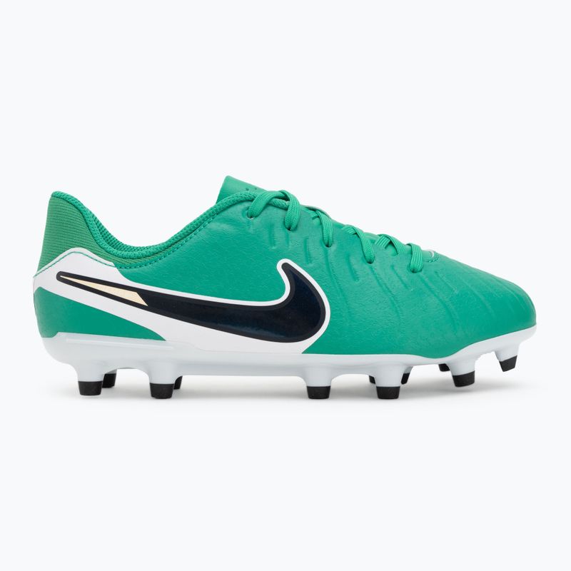 Încălțăminte de fotbal pentru copii Nike Tiempo Legend 10 Academy LV8 FG/MG stadium green/dark obsidian 2
