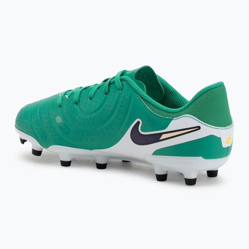 Încălțăminte de fotbal pentru copii Nike Tiempo Legend 10 Academy LV8 FG/MG stadium green/dark obsidian 3