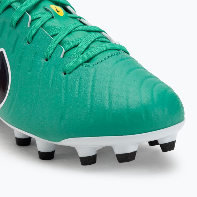 Încălțăminte de fotbal pentru copii Nike Tiempo Legend 10 Academy LV8 FG/MG stadium green/dark obsidian 7