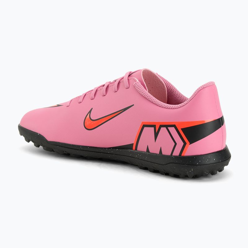 Încălțăminte de fotbal pentru bărbați Nike Mercurial Vapor 16 Club TF magic flamingo/black/total crimson 3