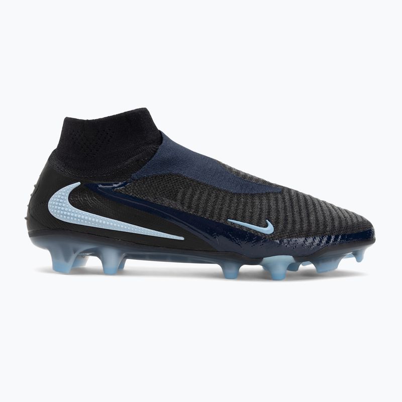 Încălțăminte de fotbal pentru bărbați Nike Phantom 6 High Elite FG black/black 2