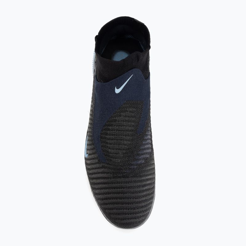 Încălțăminte de fotbal pentru bărbați Nike Phantom 6 High Elite FG black/black 5