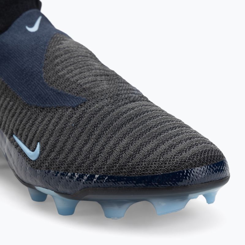 Încălțăminte de fotbal pentru bărbați Nike Phantom 6 High Elite FG black/black 7