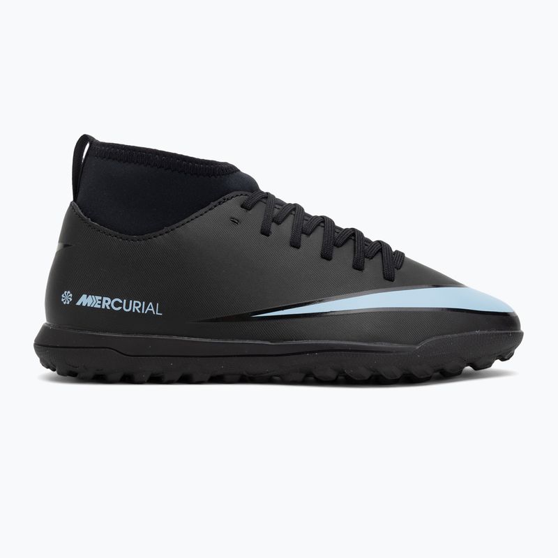 Încălțăminte de fotbal pentru copii Nike Mercurial Superfly 10 Club TF black/black 2