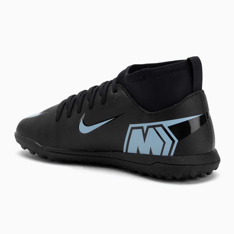 Încălțăminte de fotbal pentru copii Nike Mercurial Superfly 10 Club TF black/black 3