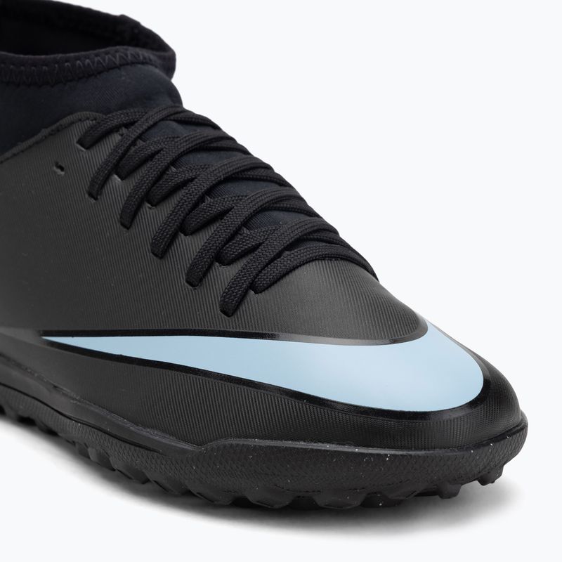 Încălțăminte de fotbal pentru copii Nike Mercurial Superfly 10 Club TF black/black 7