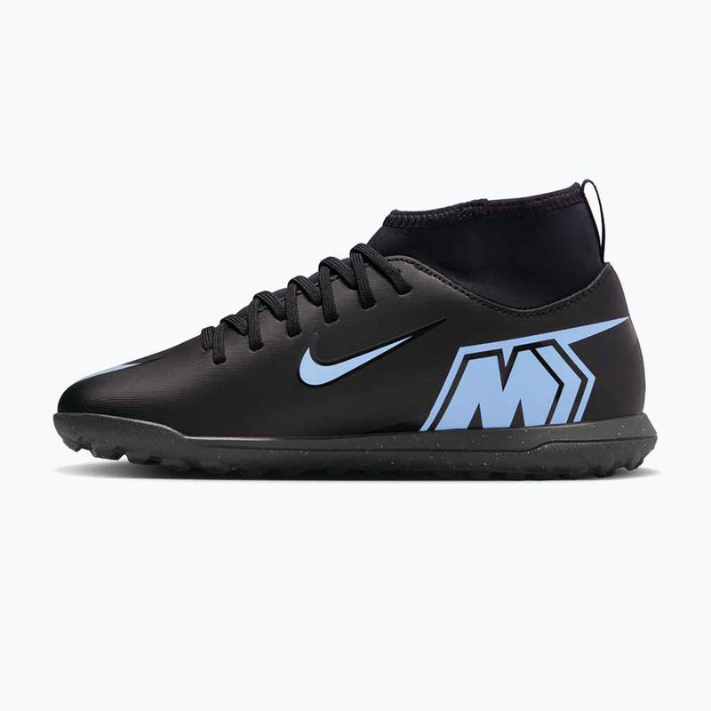 Încălțăminte de fotbal pentru copii Nike Mercurial Superfly 10 Club TF black/black 9