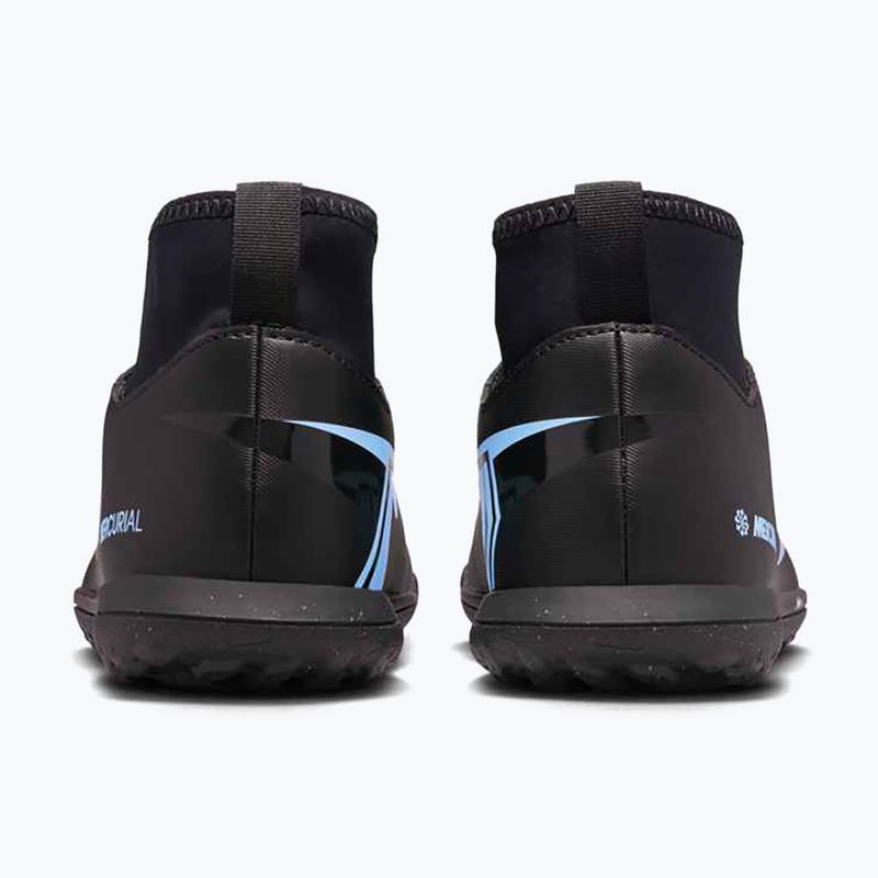 Încălțăminte de fotbal pentru copii Nike Mercurial Superfly 10 Club TF black/black 11