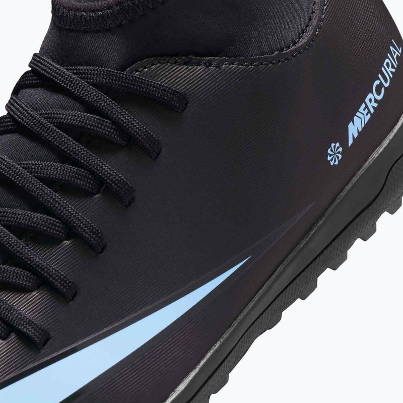 Încălțăminte de fotbal pentru copii Nike Mercurial Superfly 10 Club TF black/black 14