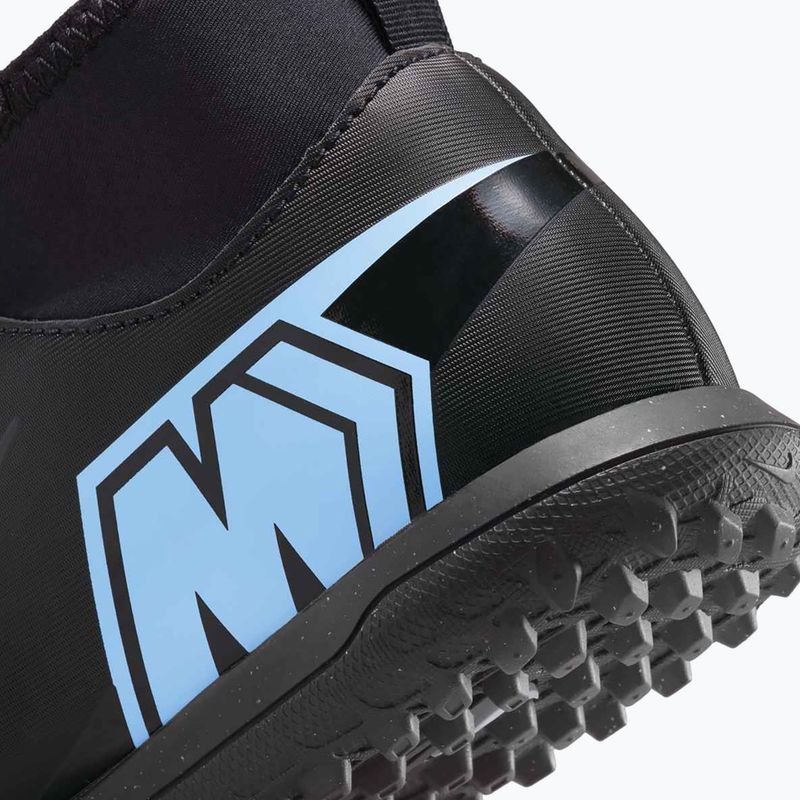 Încălțăminte de fotbal pentru copii Nike Mercurial Superfly 10 Club TF black/black 15