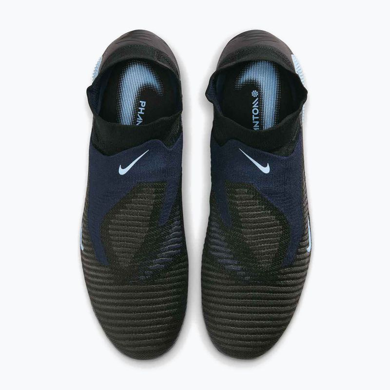 Încălțăminte de fotbal pentru bărbați Nike Phantom 6 High Elite FG black/black 13