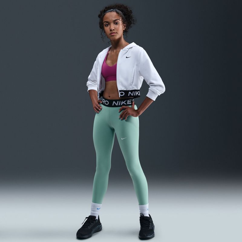 Colanți pentru copii Nike Pro Mid-Rise cannon/black/white 9