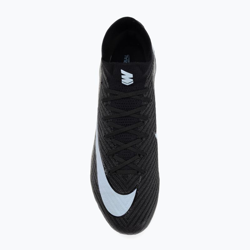 Încălțăminte de fotbal pentru bărbați Nike Mercurial Superfly 10 Elite SG-Pro black/ice blue 5