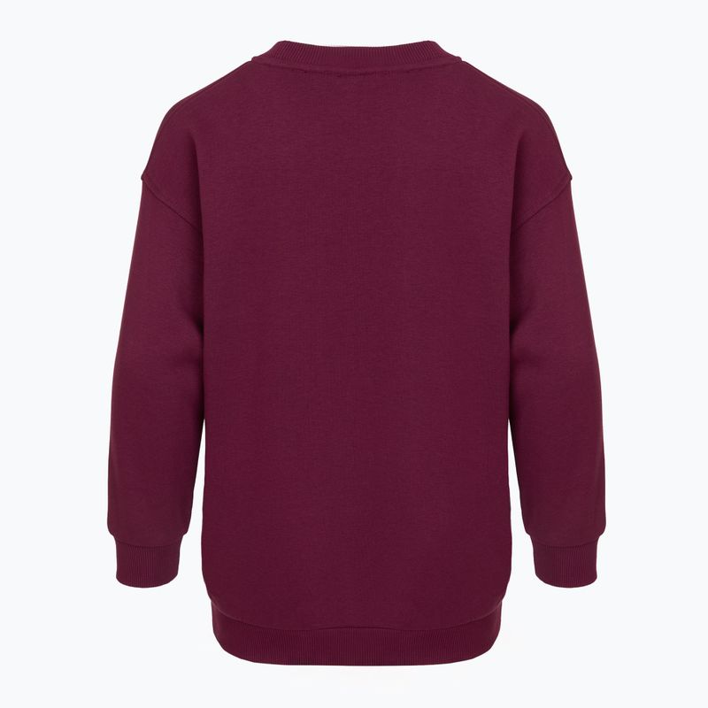 Bluză pentru copii Nike Sportswear Club Fleece burgundy/white 2