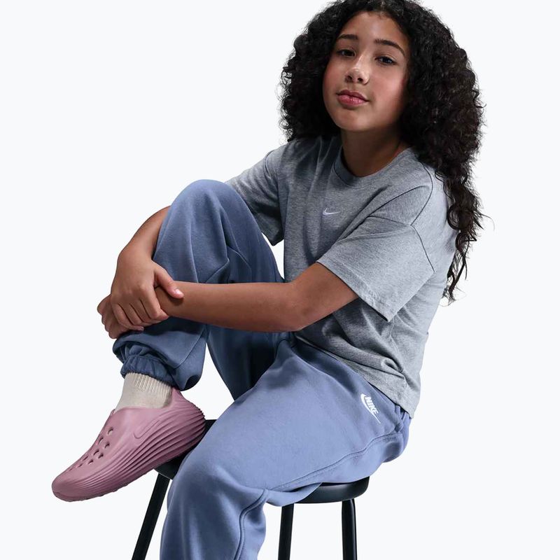 Pantaloni pentru copii Nike Sportswear Club Fleece world indigo/world indigo/white 5