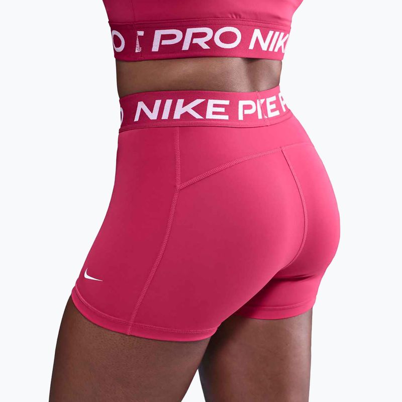 Șort damă Nike Pro 365 3" Rush Pink/White 4