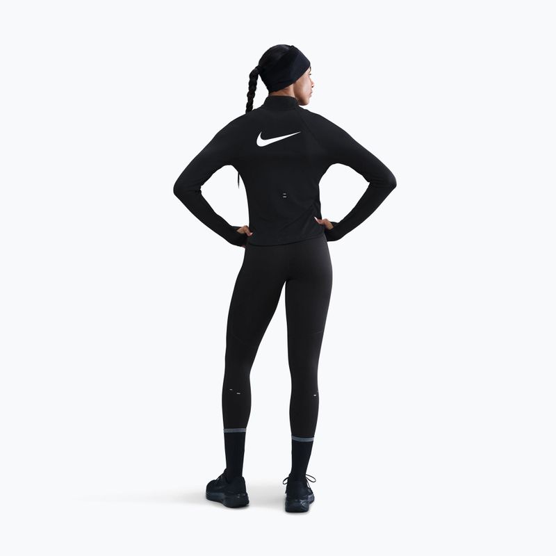 Colanți de alergare pentru femei Nike Tempo High-Waisted 7/8 black 3
