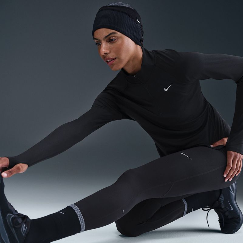 Colanți de alergare pentru femei Nike Tempo High-Waisted 7/8 black 9