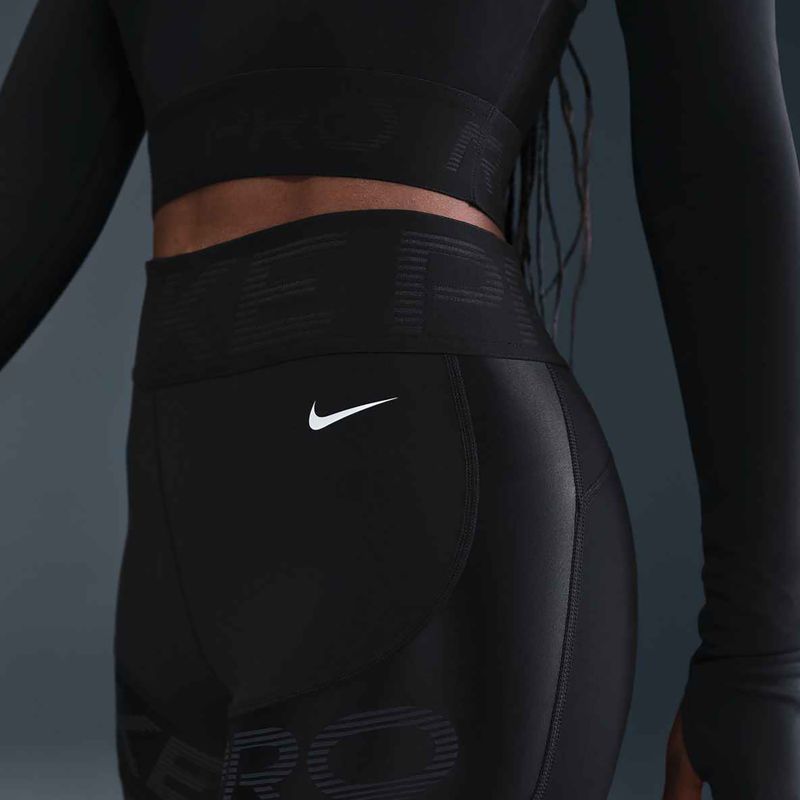 Pantaloni scurți pentru femei Nike Pro Sculpt High Waisted 5" Biker black/anthracite/white 11