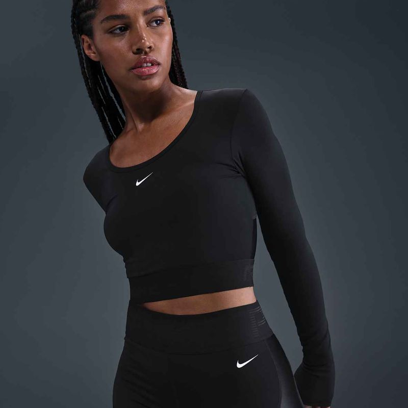 Pantaloni scurți pentru femei Nike Pro Sculpt High Waisted 5" Biker black/anthracite/white 14