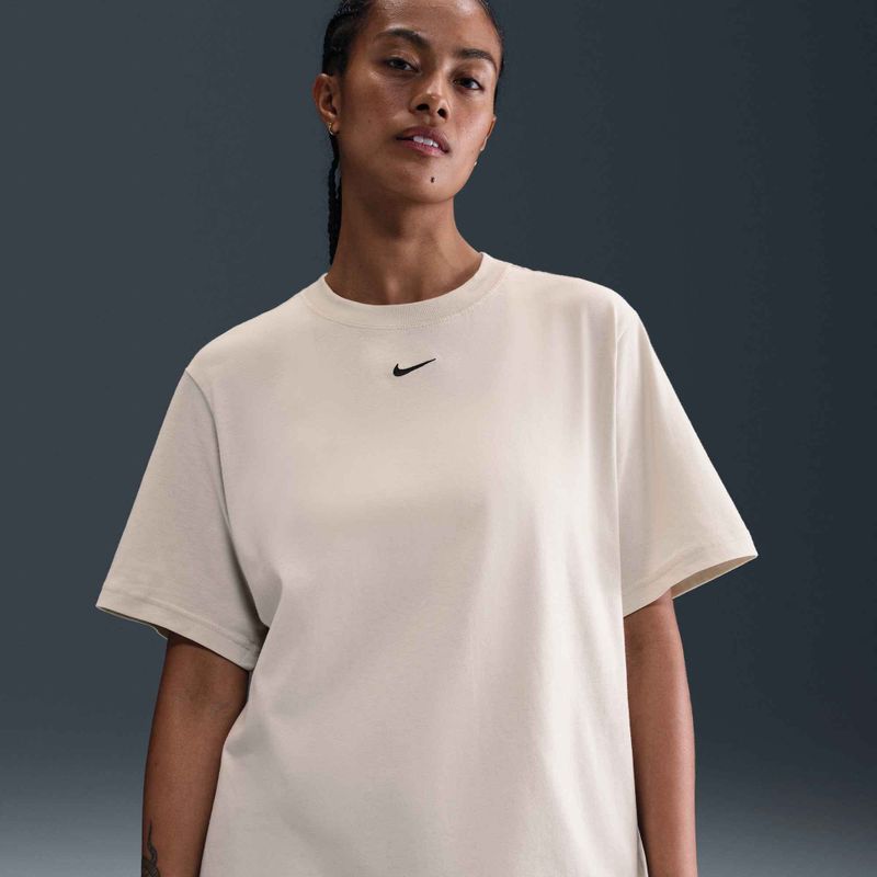 Tricou pentru femei Nike Sportswear Essential light bone 4