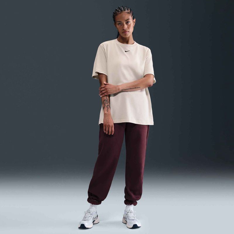 Tricou pentru femei Nike Sportswear Essential light bone 5
