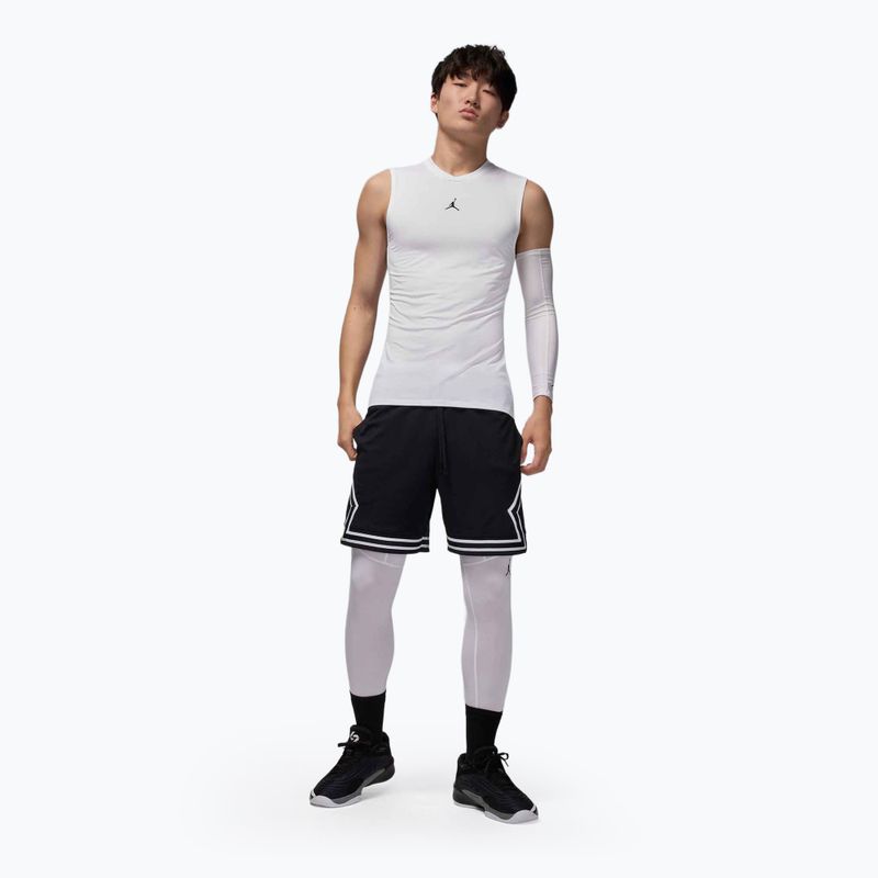Tricou termoactiv pentru bărbați Nike Jordan Sport Dri-FIT white/black 2