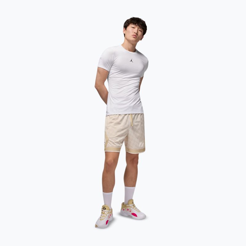 Koszulka termoaktywna męska Nike Jordan Sport white/black 2