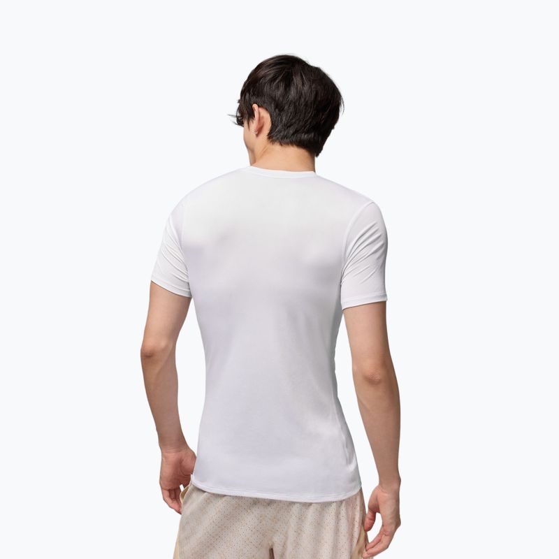 Tricou termoactiv pentru bărbați Jordan Sport white/black 3