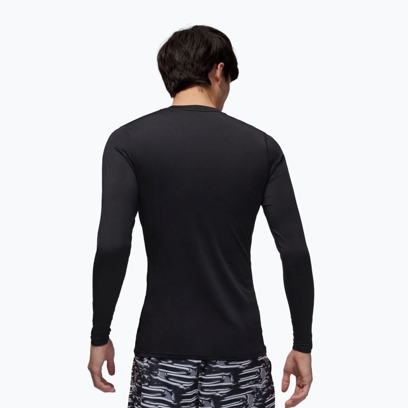 Bluză termoactivă pentru bărbați Jordan Sport black/white 3