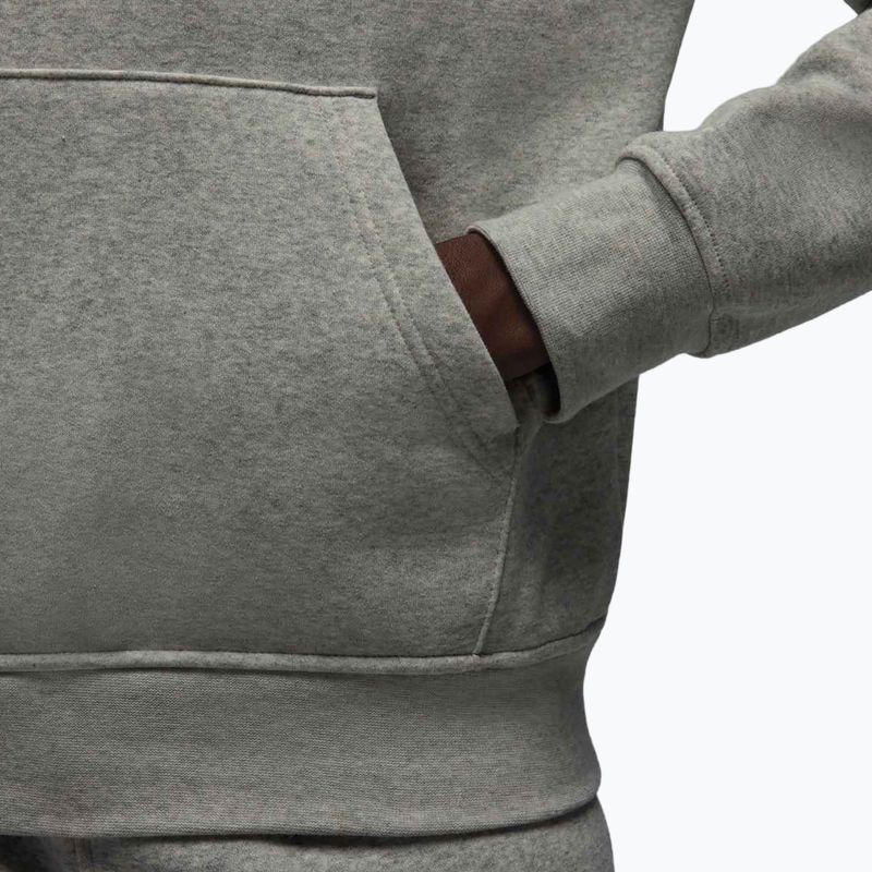 Bluză pentru bărbați Jordan Brooklyn Fleece grey heather/white 6