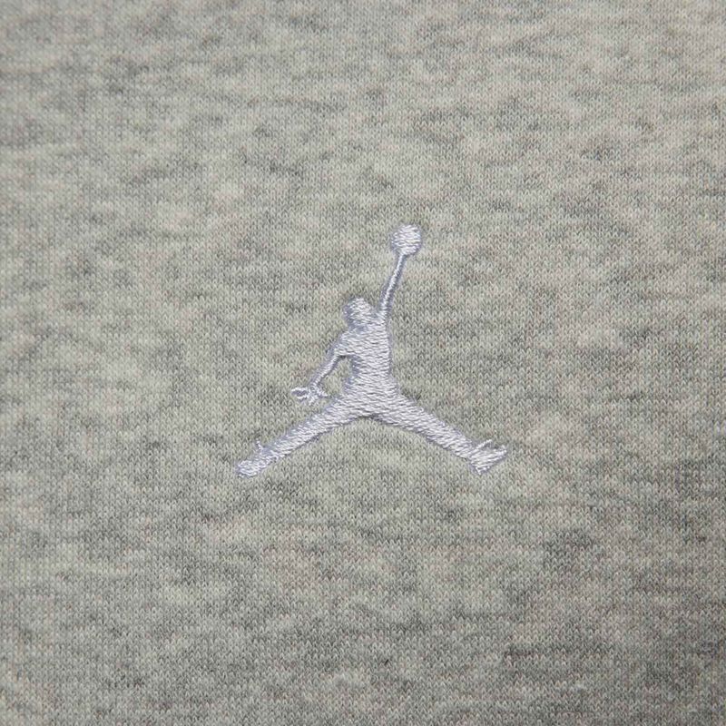 Bluză pentru bărbați Nike Jordan Brooklyn Fleece grey heather/white 7