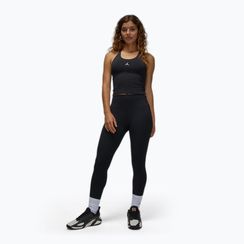 Colanți pentru femei Jordan Sport Dri-Fit High-Waisted black/white 2