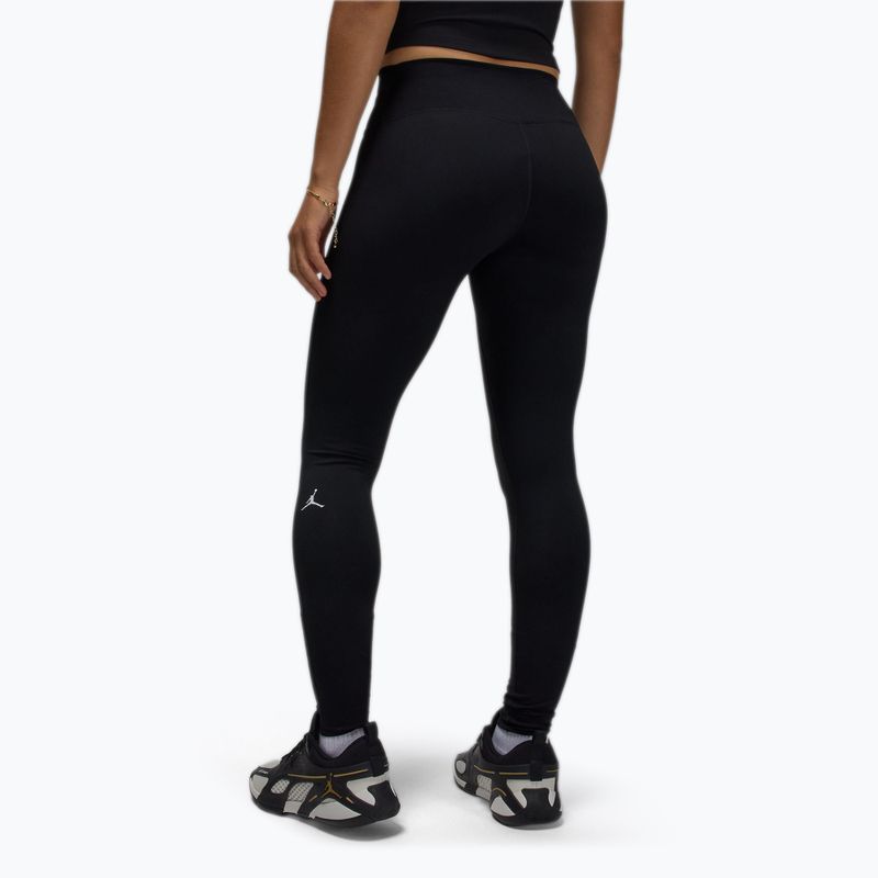 Colanți pentru femei Jordan Sport Dri-Fit High-Waisted black/white 3