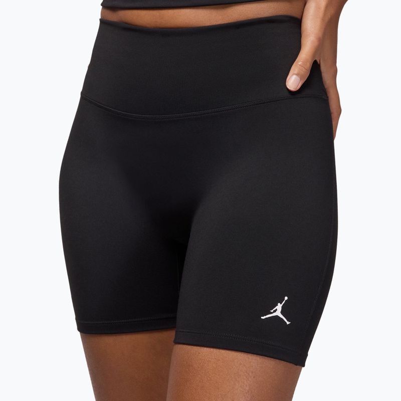 Spodenki damskie Nike Jordan Sport Dri-Fit High Waisted 6" black/white 2