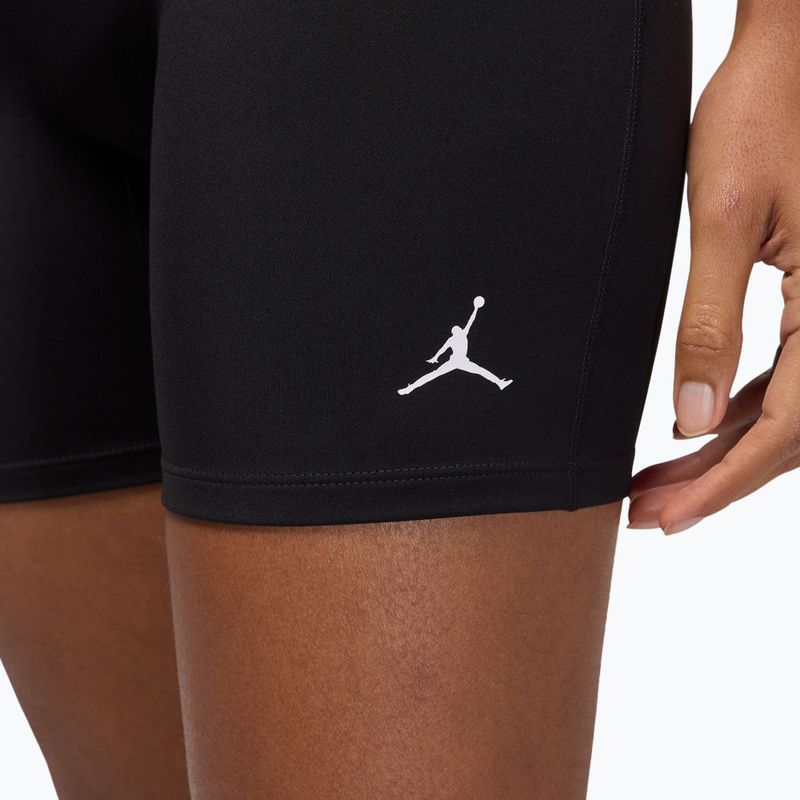 Spodenki damskie Nike Jordan Sport Dri-Fit High Waisted 6" black/white 4