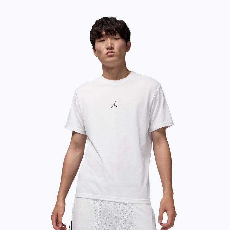 Tricou bărbătesc Jordan Sport Dri-Fit Jumpman white/black