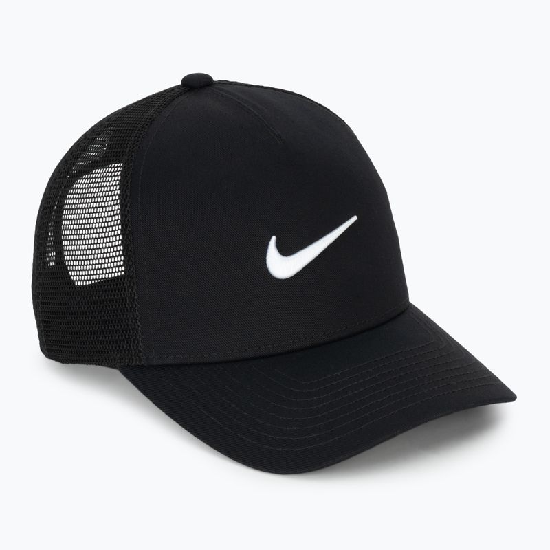 Șapcă pentru bărbați Nike Rise Structured Trucker black/black/white