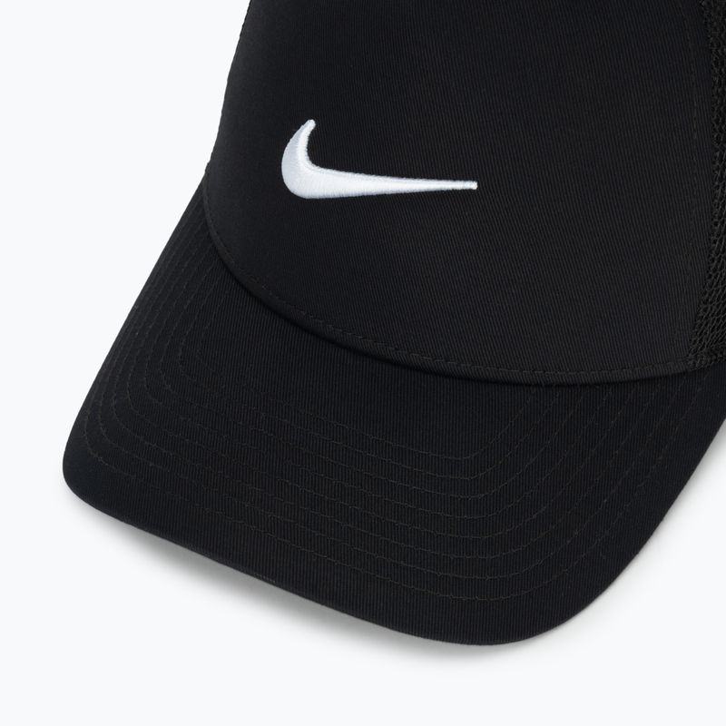 Șapcă pentru bărbați Nike Rise Structured Trucker black/black/white 3