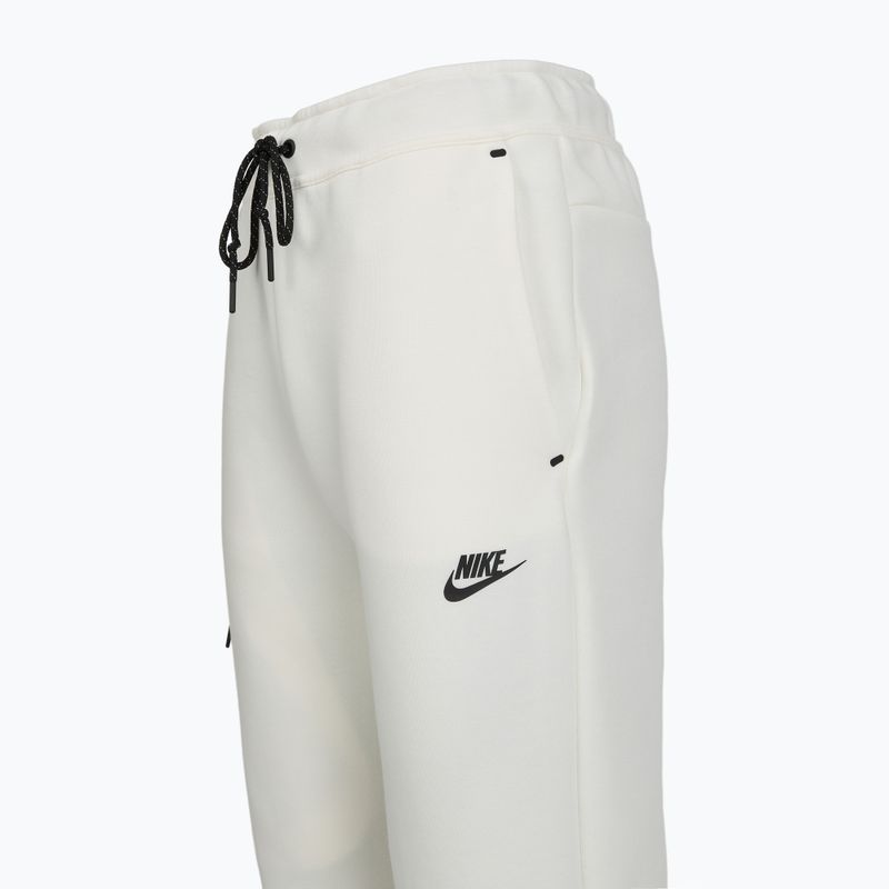 Pantaloni pentru femei Nike Sportswear Tech Fleece Mid-Rise sail/black 5