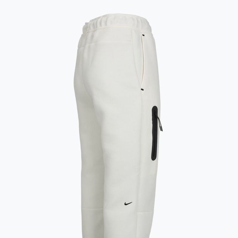 Pantaloni pentru femei Nike Sportswear Tech Fleece Mid-Rise sail/black 6