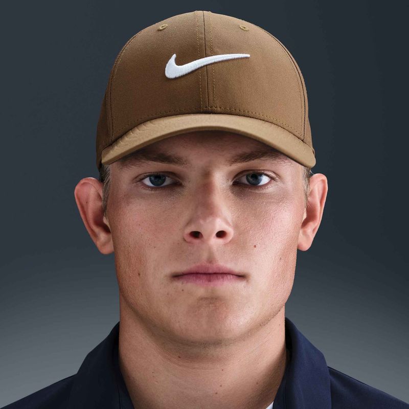 Șapcă  Nike Dri-FIT Club mosswood brown/white 7