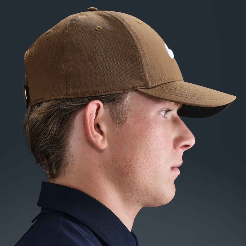 Șapcă  Nike Dri-FIT Club mosswood brown/white 8