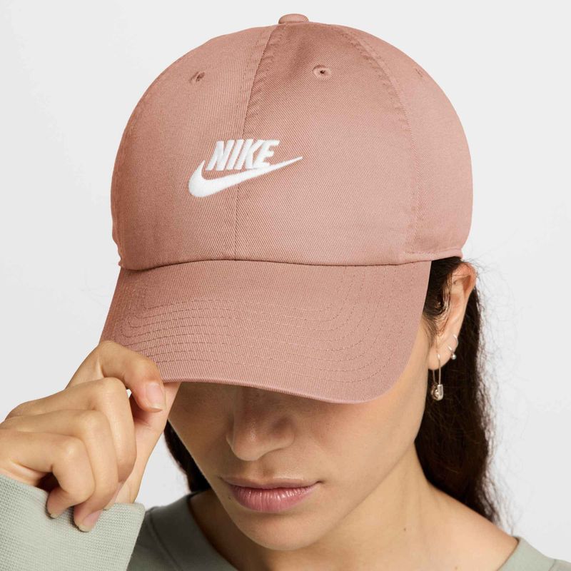 Șapcă  Nike Club Unstructured Futura Wash rose gold/white 4