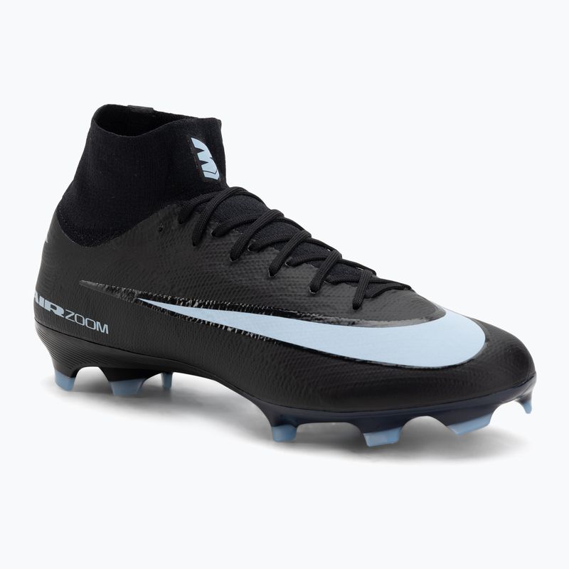 Încălțăminte de fotbal pentru bărbați Nike Mercurial Superfly 10 Pro FG black/ice blue