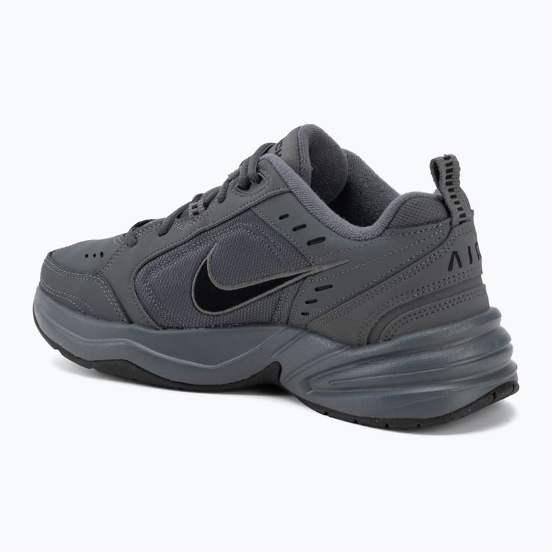 Încălțăminte de antrenament pentru bărbați Nike Air Monarch IV dark grey/black 3
